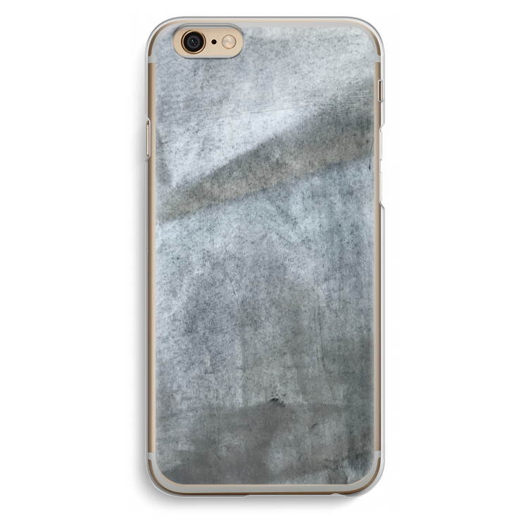 Grey Stone: iPhone 6 / 6S Transparant Hoesje