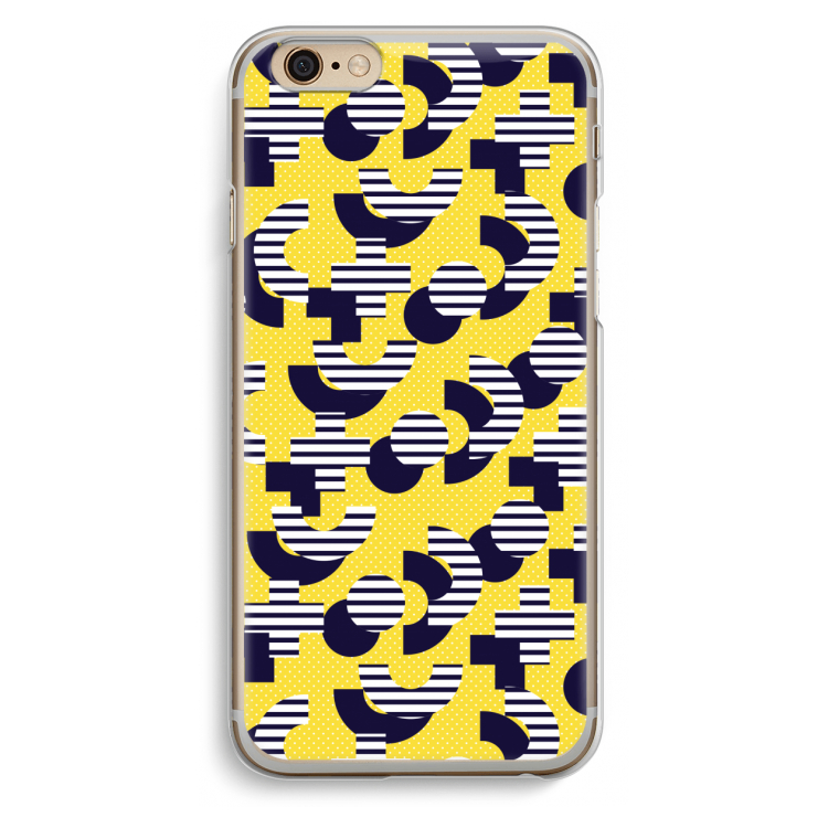 8-bit N°3: iPhone 6 / 6S Transparant Hoesje