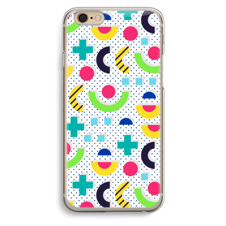 8-bit N°1: iPhone 6 / 6S Transparant Hoesje