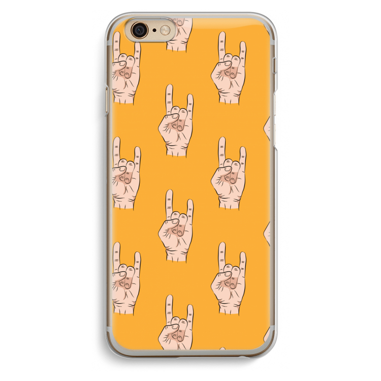 Rock: iPhone 6 / 6S Transparant Hoesje