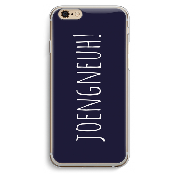 Joengneuh!: iPhone 6 / 6S Transparant Hoesje