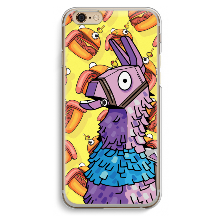 Loot Burger: iPhone 6 / 6S Transparant Hoesje