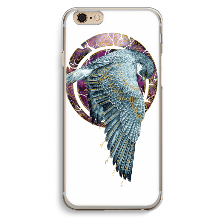 Golden Falcon: iPhone 6 / 6S Transparant Hoesje