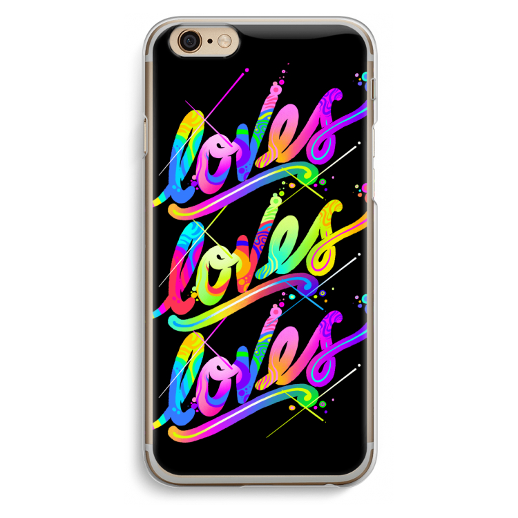 Loves: iPhone 6 / 6S Transparant Hoesje