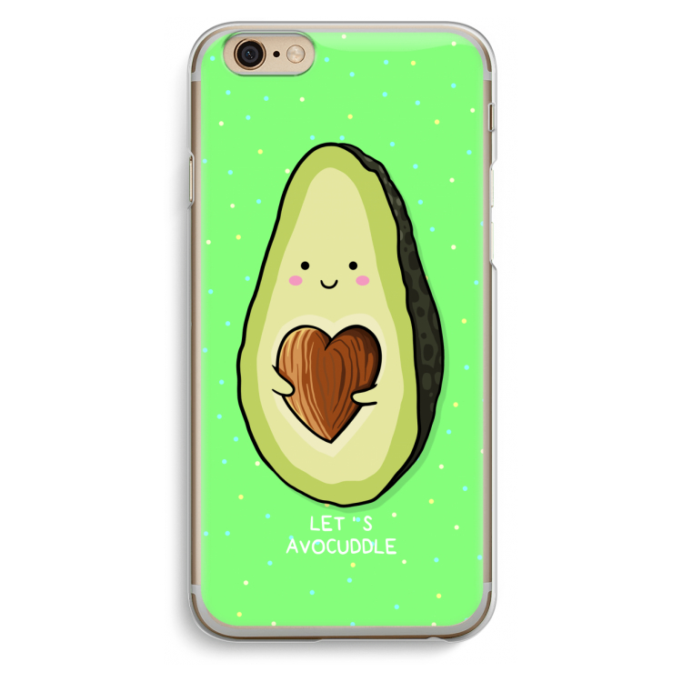 Avocuddle: iPhone 6 / 6S Transparant Hoesje