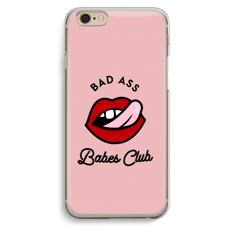 Badass Babes Club: iPhone 6 / 6S Transparant Hoesje