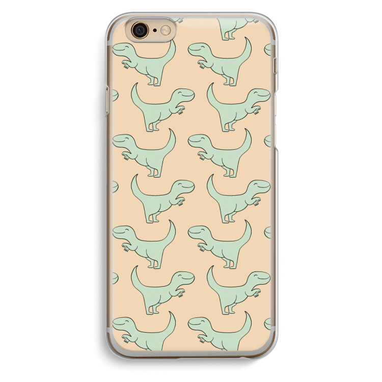 Dinos: iPhone 6 / 6S Transparant Hoesje