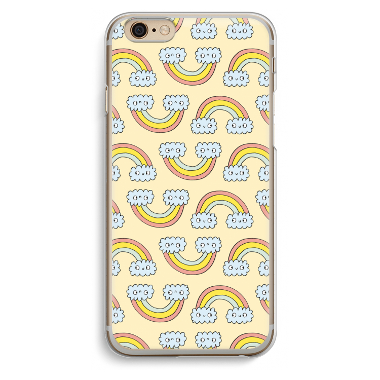 Regenboog: iPhone 6 / 6S Transparant Hoesje
