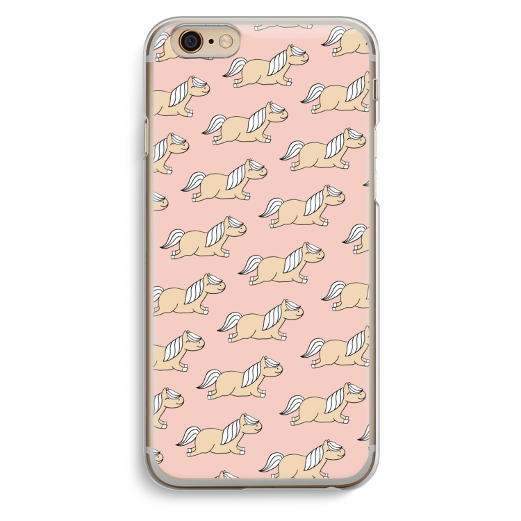 Ponys: iPhone 6 / 6S Transparant Hoesje