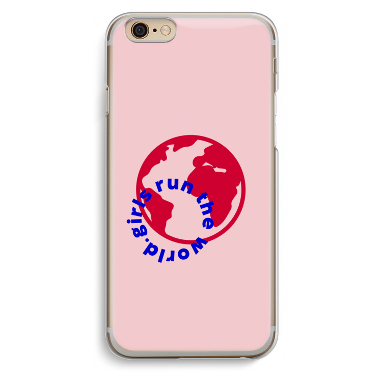 Run The World: iPhone 6 / 6S Transparant Hoesje