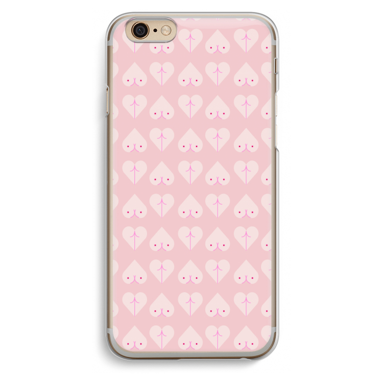 Ass 'n Titties: iPhone 6 / 6S Transparant Hoesje