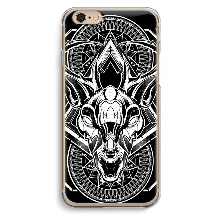 Oh Deer: iPhone 6 / 6S Transparant Hoesje