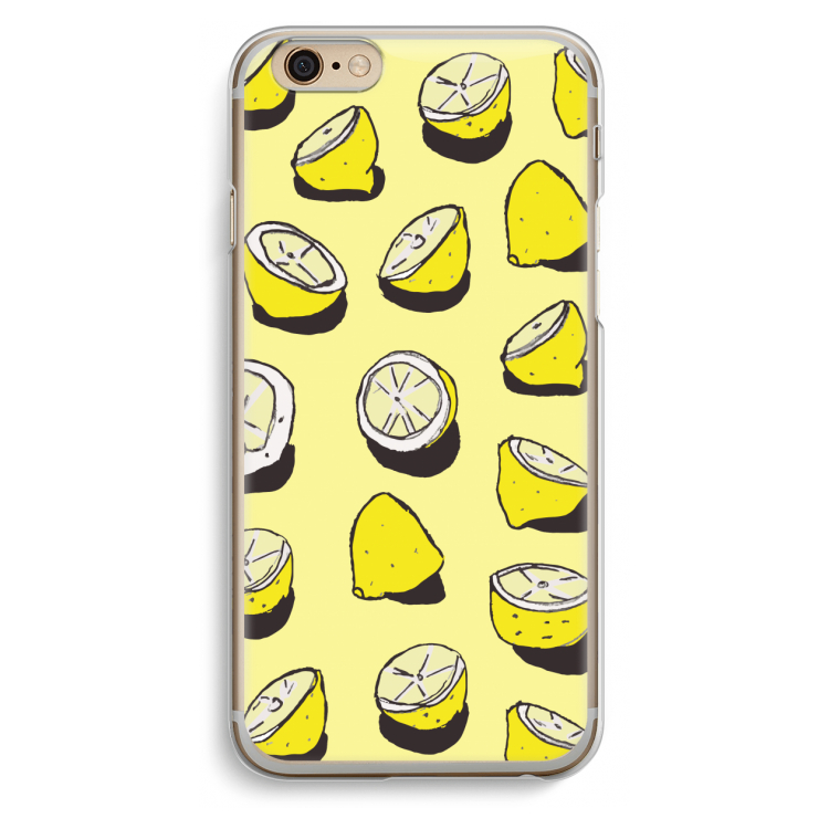 When Life Gives You Lemons...: iPhone 6 / 6S Transparant Hoesje