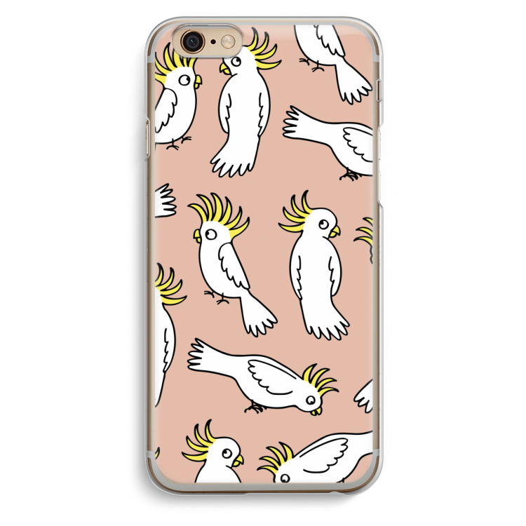 Papegaai: iPhone 6 / 6S Transparant Hoesje