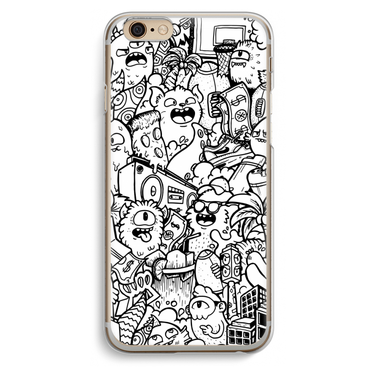 Vexx City #2: iPhone 6 / 6S Transparant Hoesje