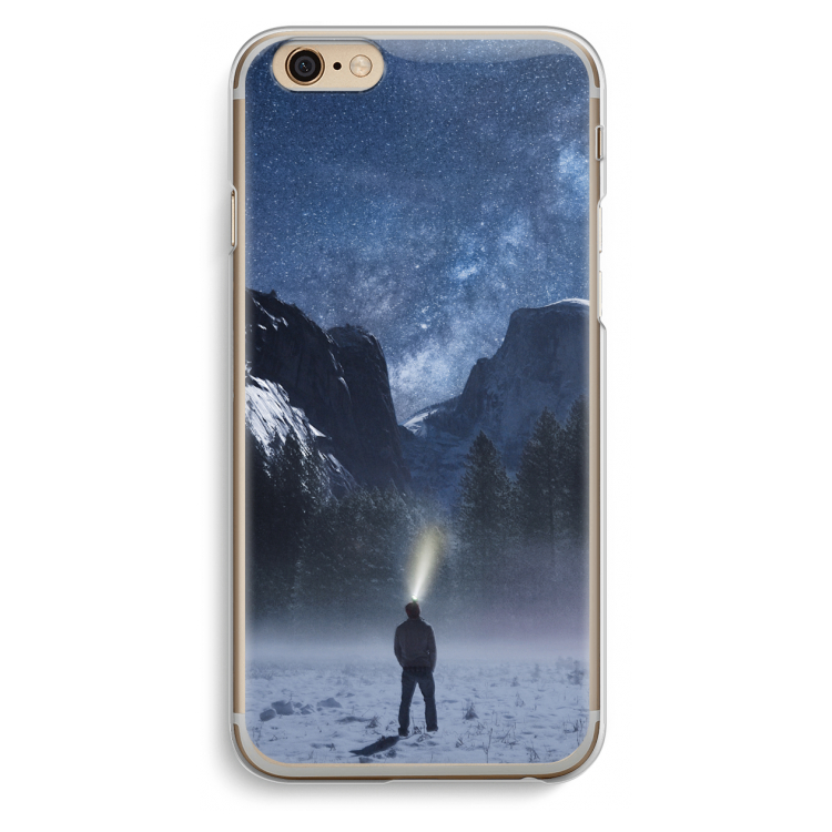 Wanderlust: iPhone 6 / 6S Transparant Hoesje