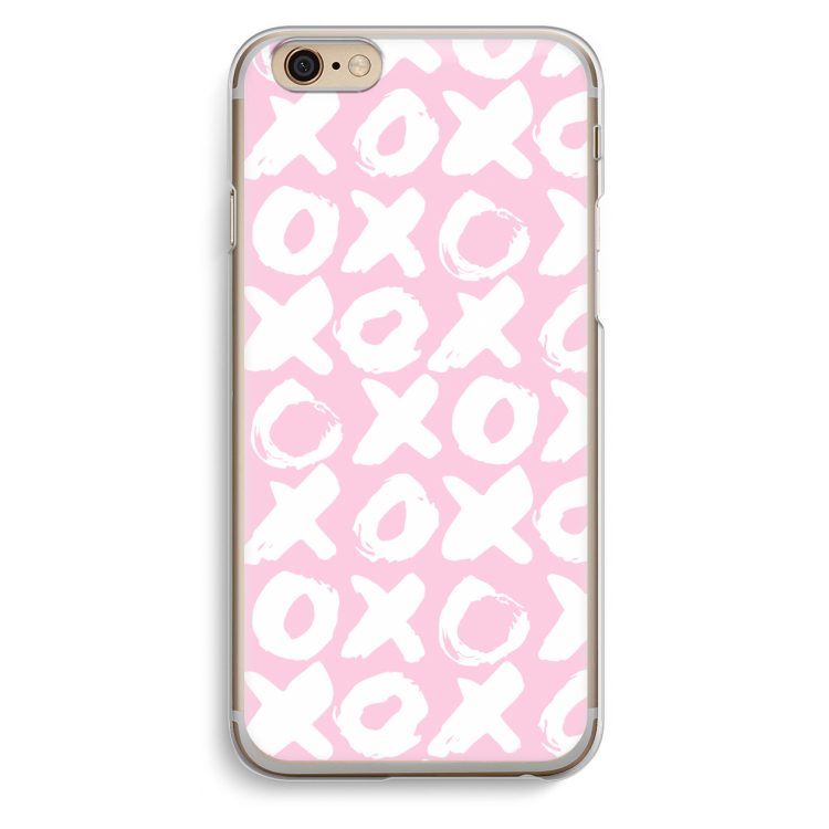 XOXO: iPhone 6 / 6S Transparant Hoesje