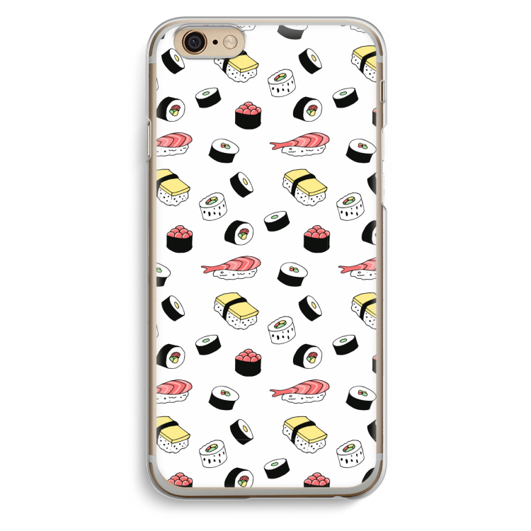 Sushi time: iPhone 6 / 6S Transparant Hoesje