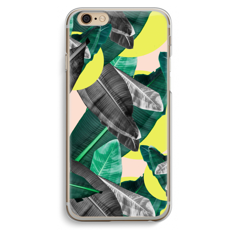 Fantasie jungle: iPhone 6 / 6S Transparant Hoesje