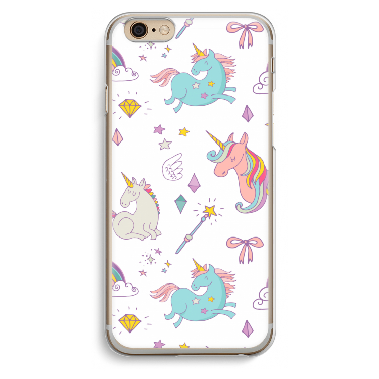 Fantasiewereld: iPhone 6 / 6S Transparant Hoesje