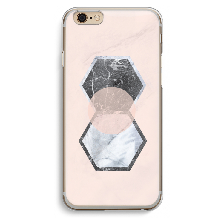 Creatieve toets: iPhone 6 / 6S Transparant Hoesje