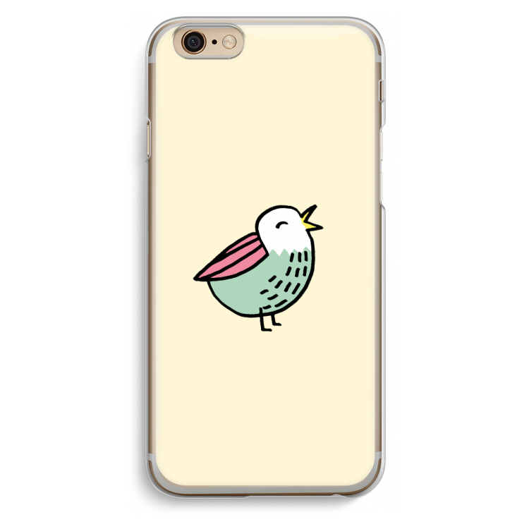Birdy: iPhone 6 / 6S Transparant Hoesje