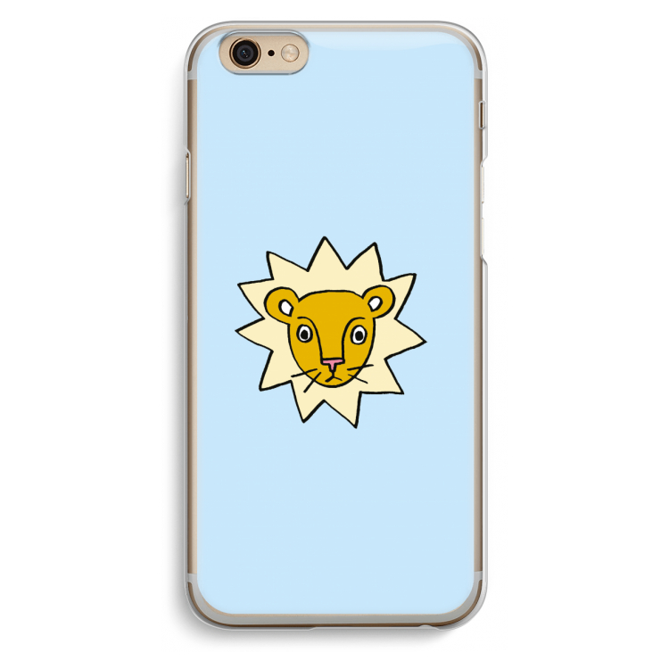 Kleine leeuw: iPhone 6 / 6S Transparant Hoesje