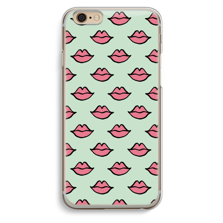 Lipjes: iPhone 6 / 6S Transparant Hoesje