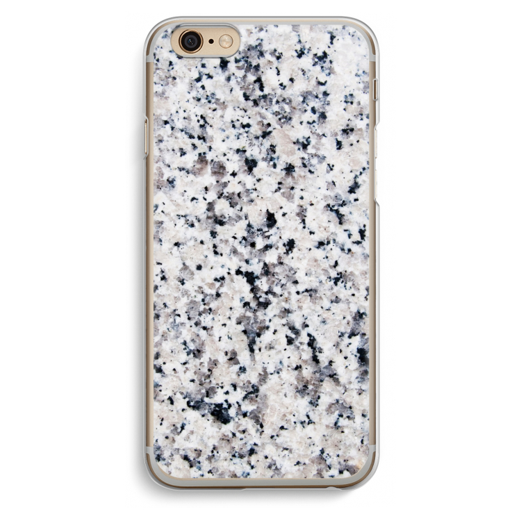 Gespikkelde marmer: iPhone 6 / 6S Transparant Hoesje
