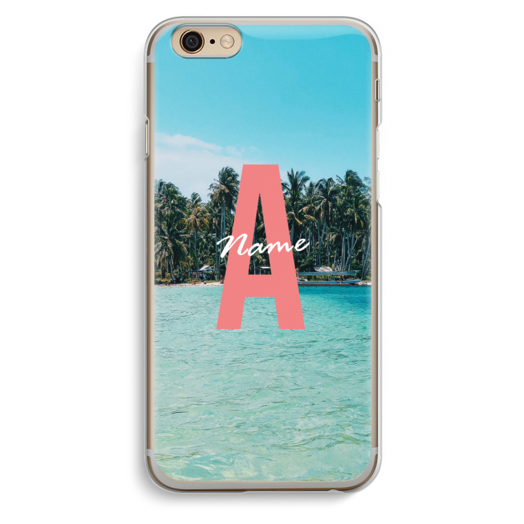 Pacific Dream: iPhone 6 / 6S Transparant Hoesje
