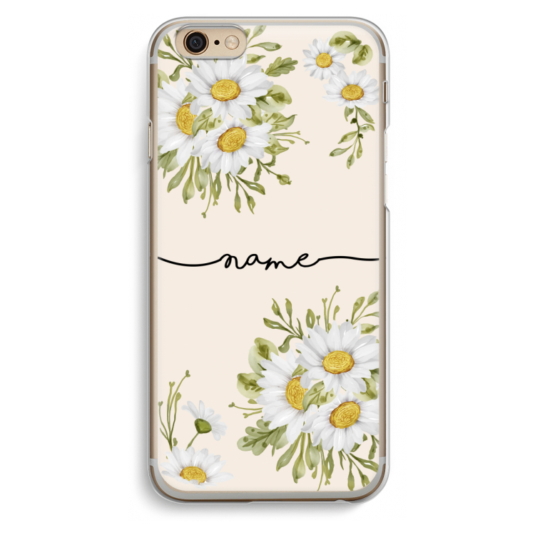 Daisies: iPhone 6 / 6S Transparant Hoesje