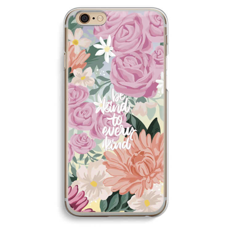 Kindness matters: iPhone 6 / 6S Transparant Hoesje
