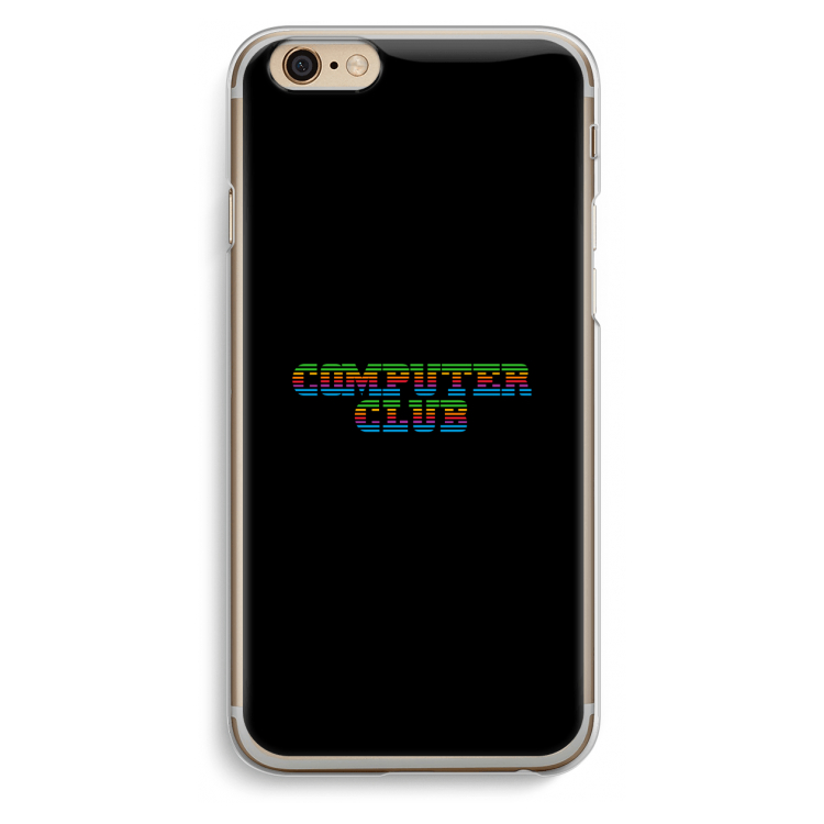 Retro: iPhone 6 / 6S Transparant Hoesje