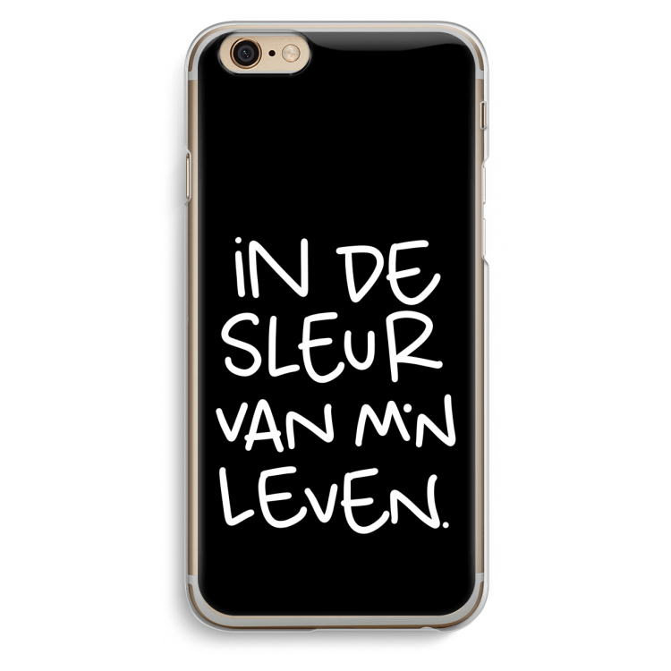De Sleur: iPhone 6 / 6S Transparant Hoesje