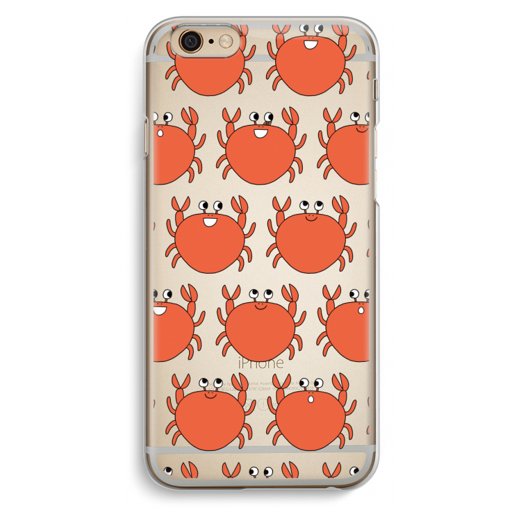 Krab: iPhone 6 / 6S Transparant Hoesje
