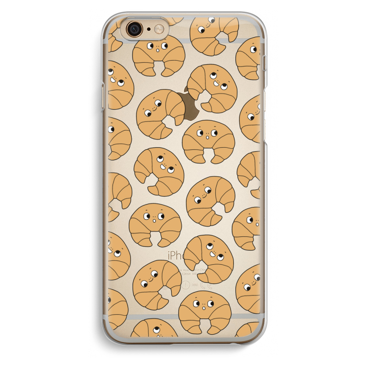 Croissant: iPhone 6 / 6S Transparant Hoesje
