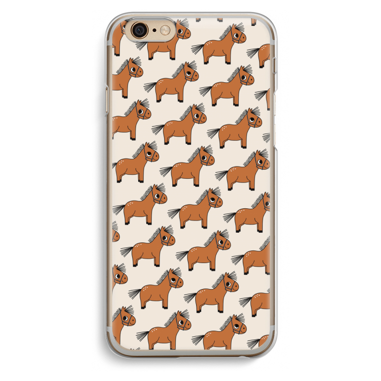 Pony: iPhone 6 / 6S Transparant Hoesje