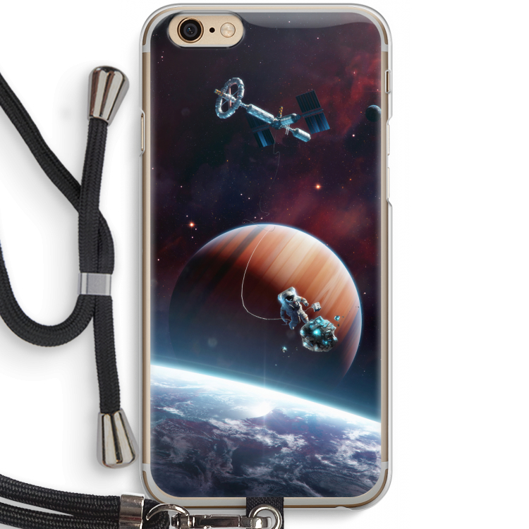 Examiner: iPhone 6 / 6S Transparant Hoesje met koord
