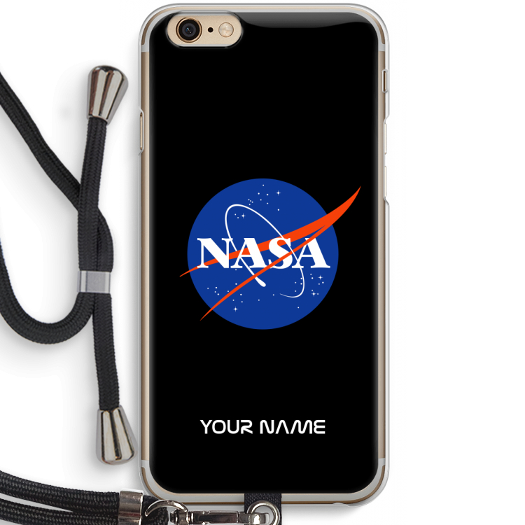 NASA: iPhone 6 / 6S Transparant Hoesje met koord
