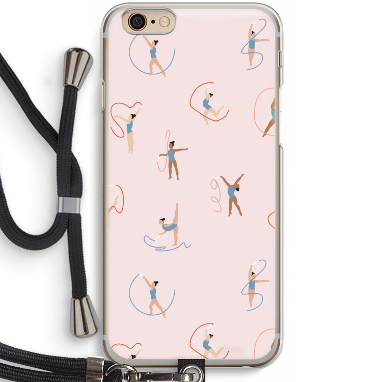 Dancing #3: iPhone 6 / 6S Transparant Hoesje met koord