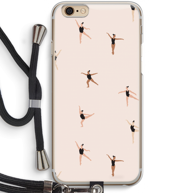 Dancing #1: iPhone 6 / 6S Transparant Hoesje met koord