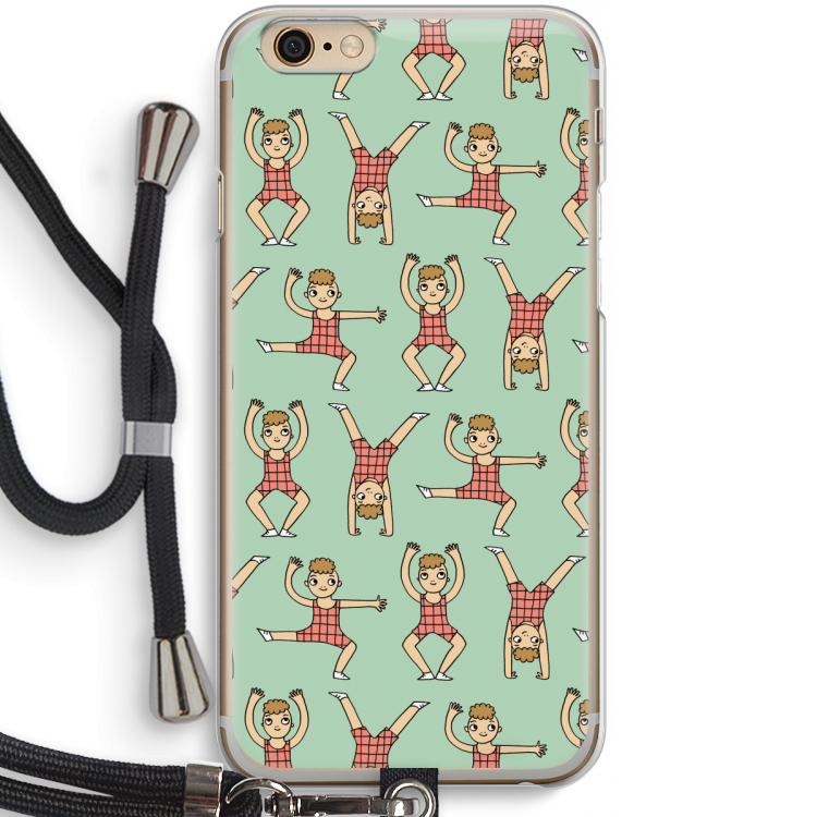 Gymboys: iPhone 6 / 6S Transparant Hoesje met koord