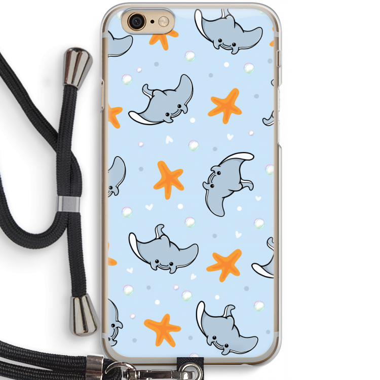 Manta: iPhone 6 / 6S Transparant Hoesje met koord