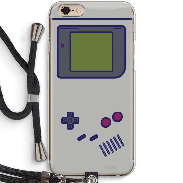 Game On: iPhone 6 / 6S Transparant Hoesje met koord