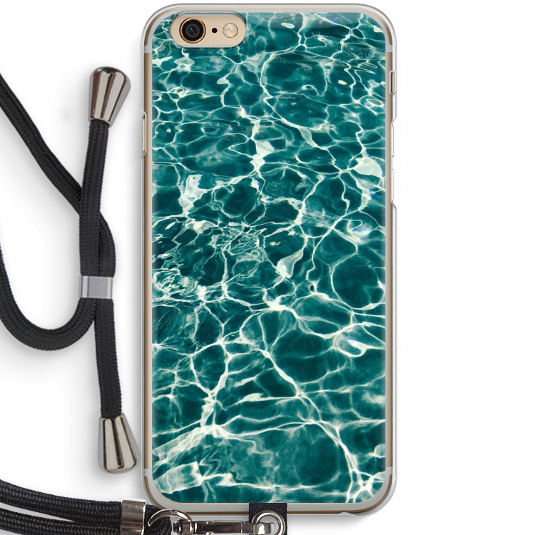 Weerkaatsing water: iPhone 6 / 6S Transparant Hoesje met koord