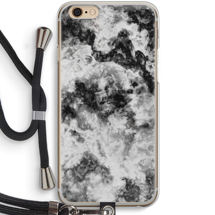 Onweer: iPhone 6 / 6S Transparant Hoesje met koord