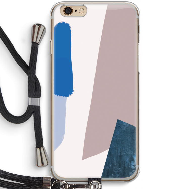 Lapis: iPhone 6 / 6S Transparant Hoesje met koord