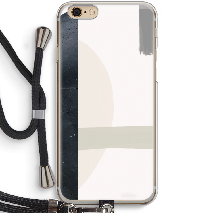 Baca: iPhone 6 / 6S Transparant Hoesje met koord