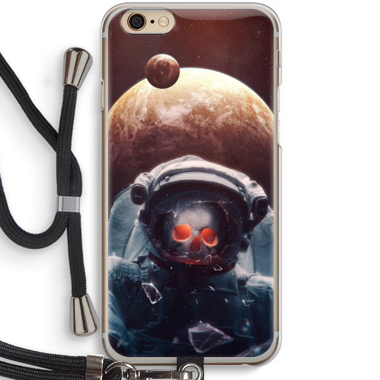 Voyager: iPhone 6 / 6S Transparant Hoesje met koord