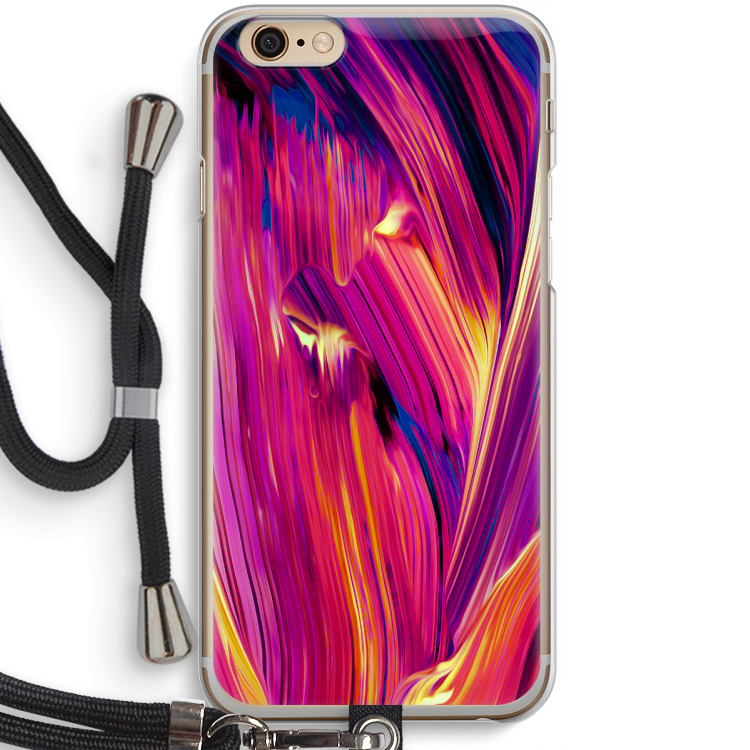 Phoenix: iPhone 6 / 6S Transparant Hoesje met koord